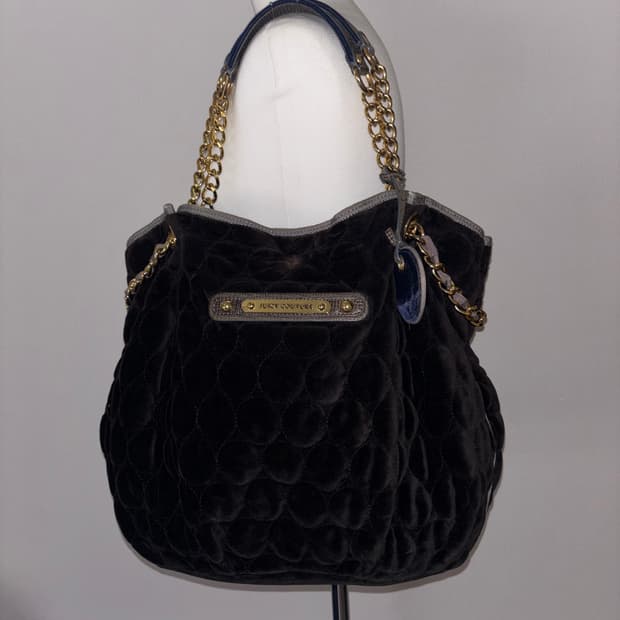 Juicy couture vintage black shoulder bag
