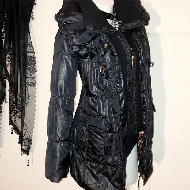 초희귀매물 세실맥비 경량패딩 00s Cecil Mcbee 오네갸루 호피