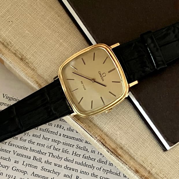 오메가 드빌 스퀘어 남성 시계 /정품감정 . 오버홀