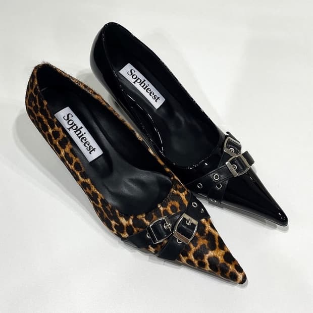 소피에 스켈레토 호피 구두