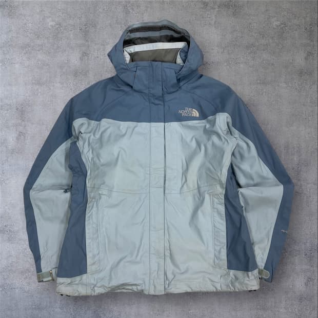 노스페이스 스카이 컬러 스몰 로고 바람막이