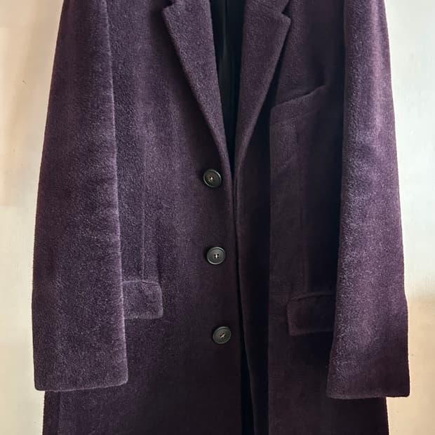 버버리 프로섬 알파카 코트