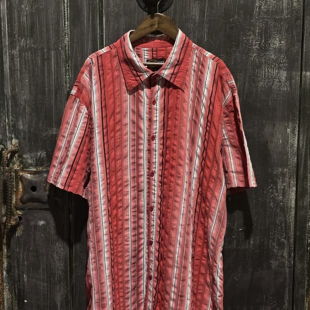INSCENE Striped Short-Sleeve Shirt
