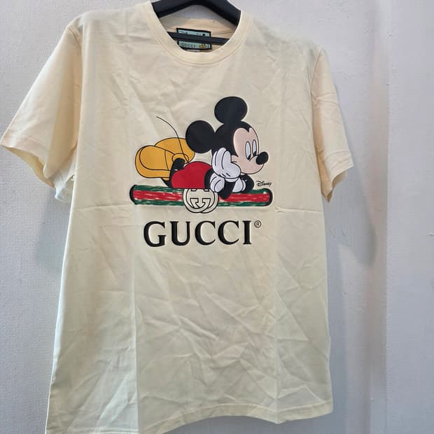 구찌 콜라보 반팔티셔츠 