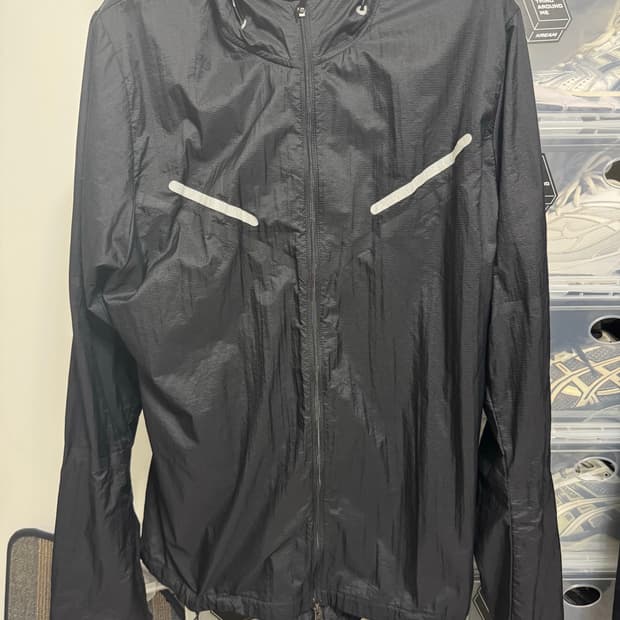 [XL] 나이키 러닝 초경량 바람막이 블랙