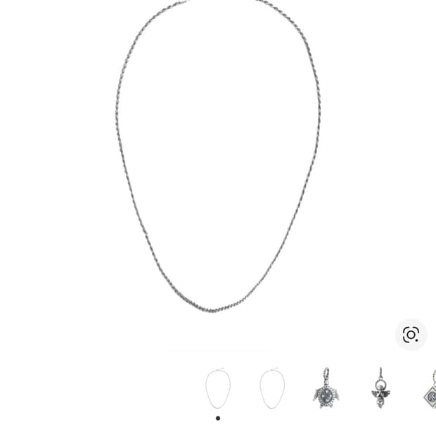 폴리테루 925 체인 001 + 크로스본 + 패더