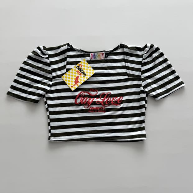 (새상품) OMIGHTY 오마이티 크롭티 M