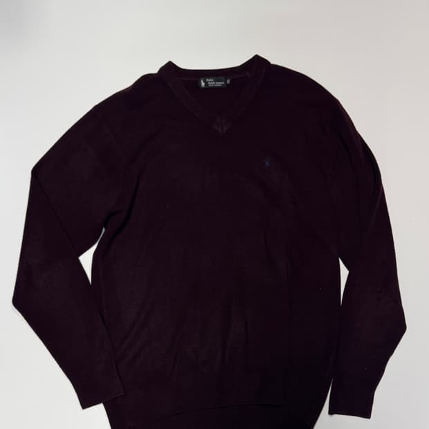 폴로 랄프로렌 커스텀 리메이크 캐시미어 100% 니트