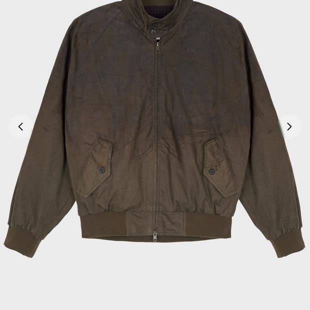 서피스 에디션 왁스 해링턴 자켓 L 새상품