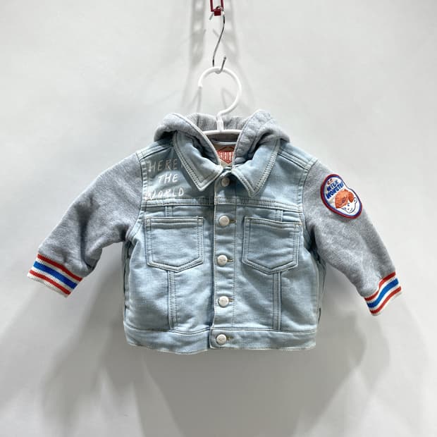 베베드피노 베이비 후드데님자켓 85