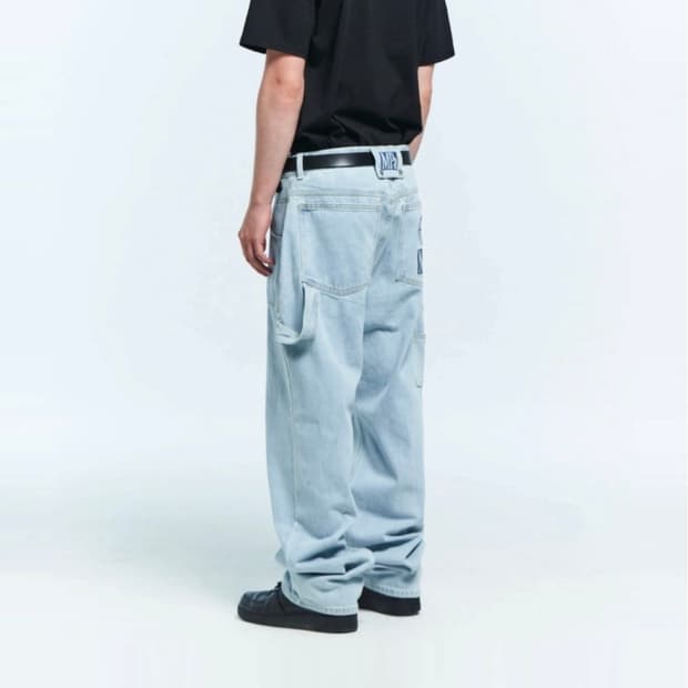 MPa PAINTER DENIM PANTS (STEEL BLUE)