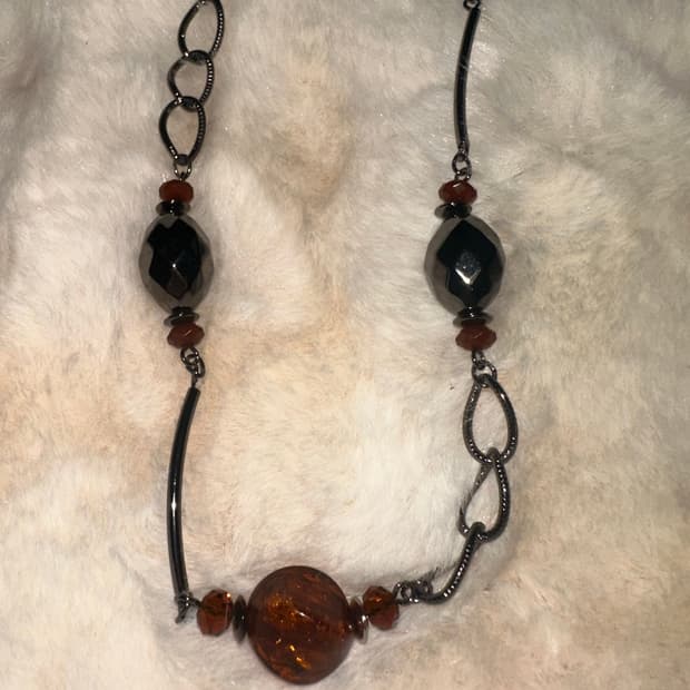 오리엔탈 레이어드 빈티지 목걸이