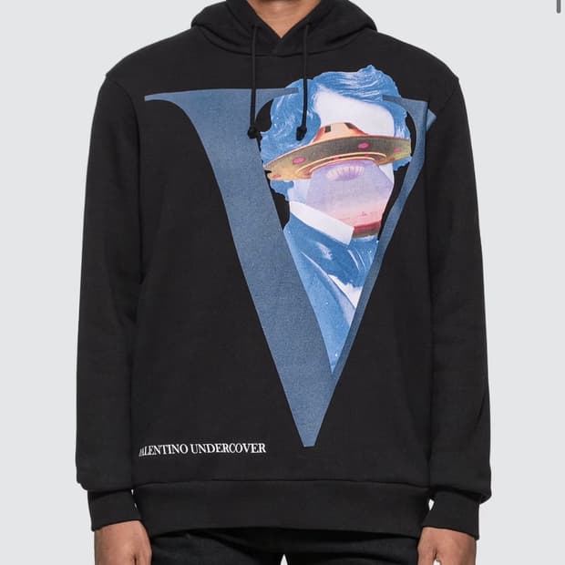 Valentino X Undercover V Face Hoodie