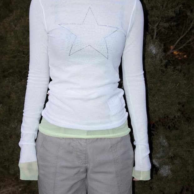 0milewear 영마일웨어 레이어드 슬리브리스 세트