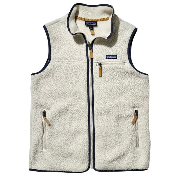 파타고니아 레트로 파일 플리스 후리스 베스트 펠리칸
