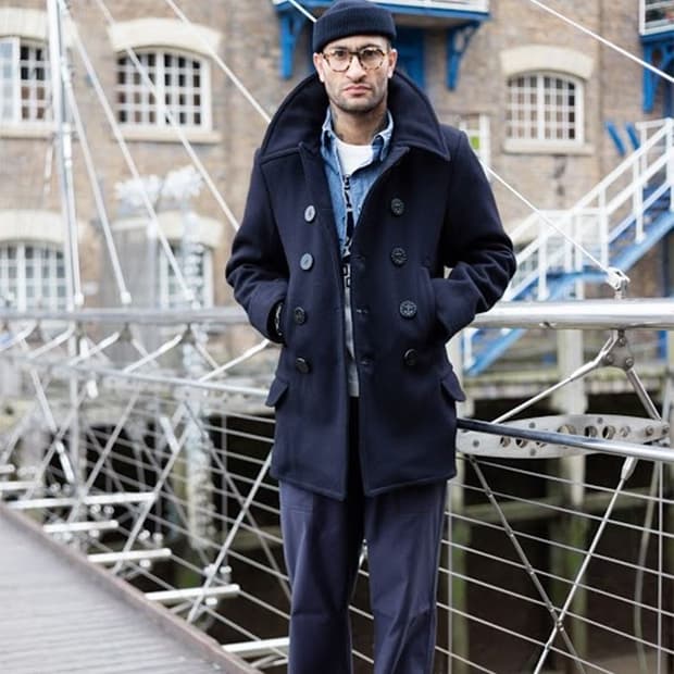 00s L.L.Bean 신슐레이트 울 클래식 피코트