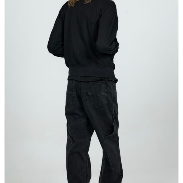 MPa CALF POCKET PANTS (BLACK) - L