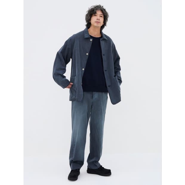 25fw ict COVERALL JKT DMGD