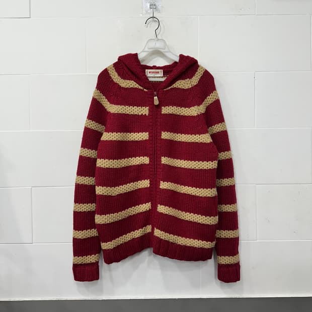 맥그리거 니트 집업