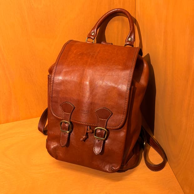 아이메디씨 피렌체 베지터블 소가죽 럭색 아미백 백팩