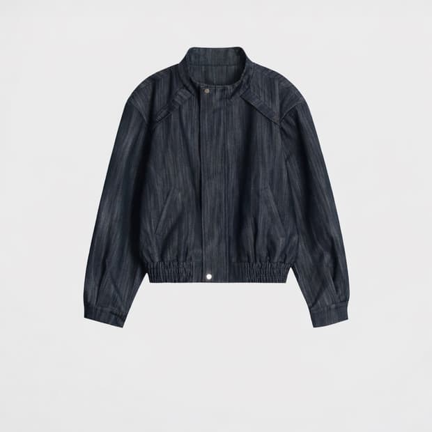 봄버 데님 자켓 FREE