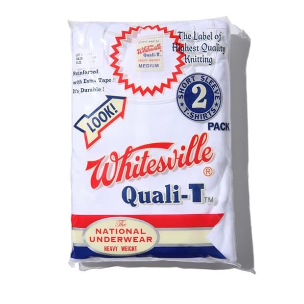 화이츠빌 티셔츠 Whitesville 화이트 XL 엑스라지