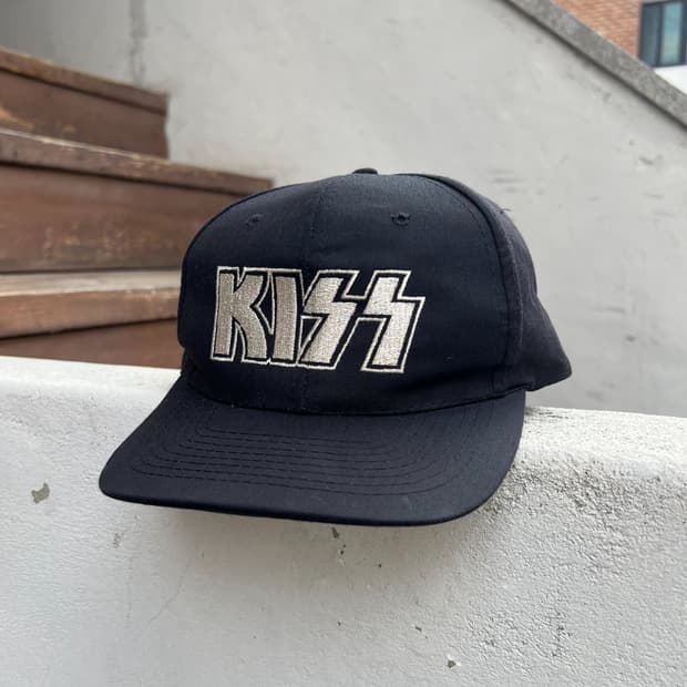 90s 빈티지 키스 kiss 월드투어 모자 캡 y18733