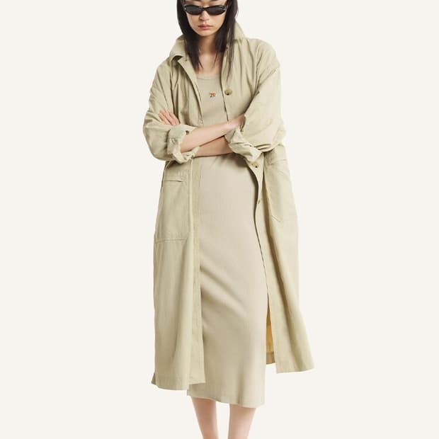 메종 키츠네 유니섹스 나일론 맥코트