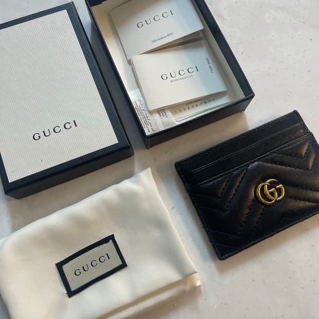 구찌 마몽 카드지갑 정품 풀구성