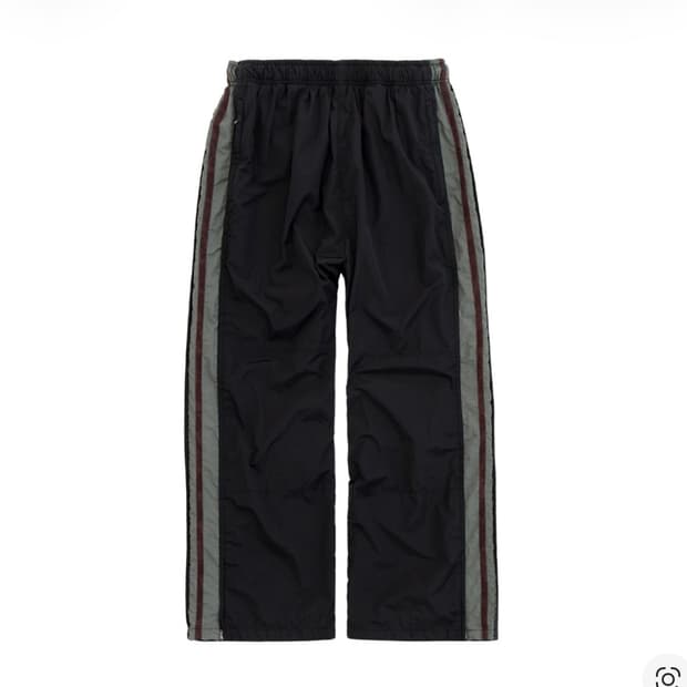 [2] 폴리테루 올드스쿨 트랙팬츠 블랙 세이지