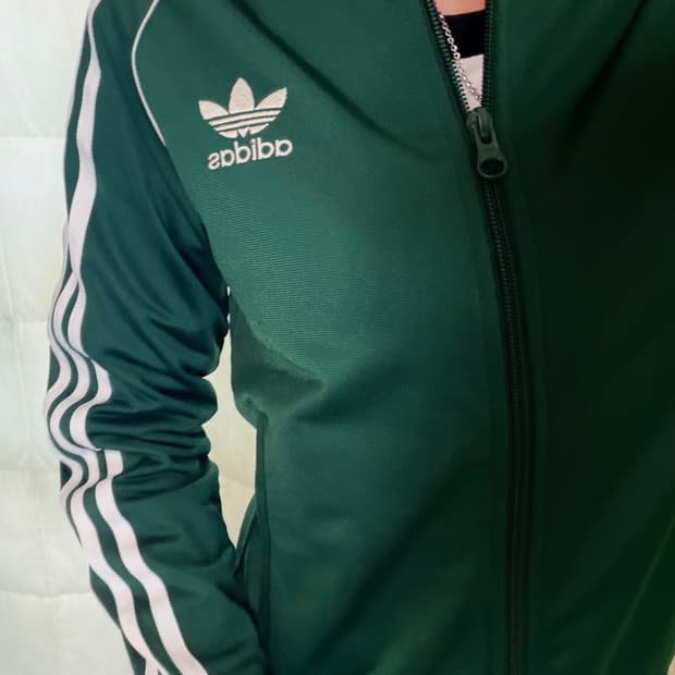 아디다스 그린 져지 슬림핏