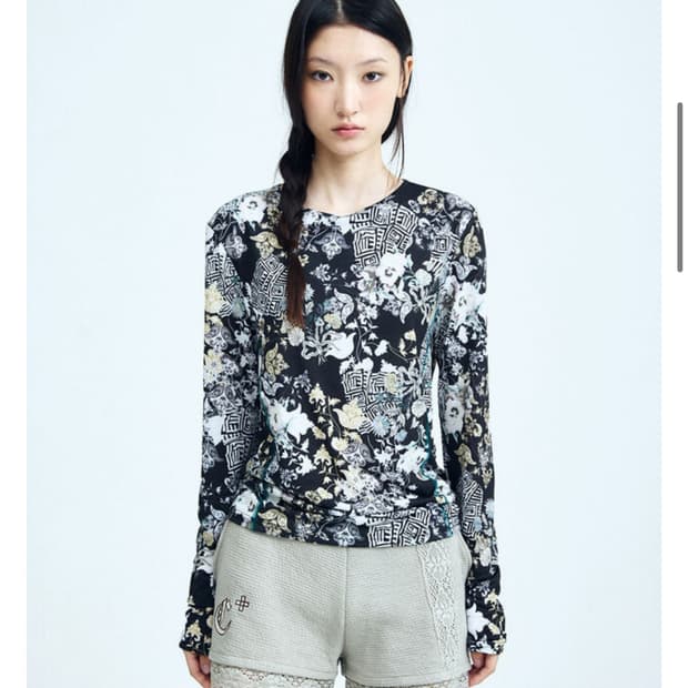 콜로신스 dry pansy top black