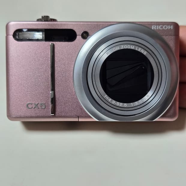 리코 CX5  핑크 디지털 카메라