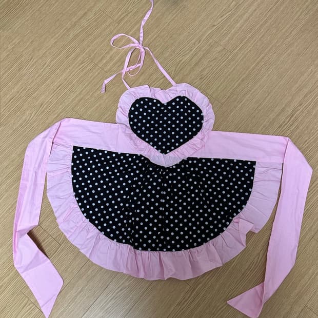 트랄라라 도트 에이프런 