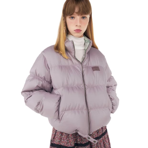 스컬프터 Sculptor 102 리버시블 숏패딩 Mauve s