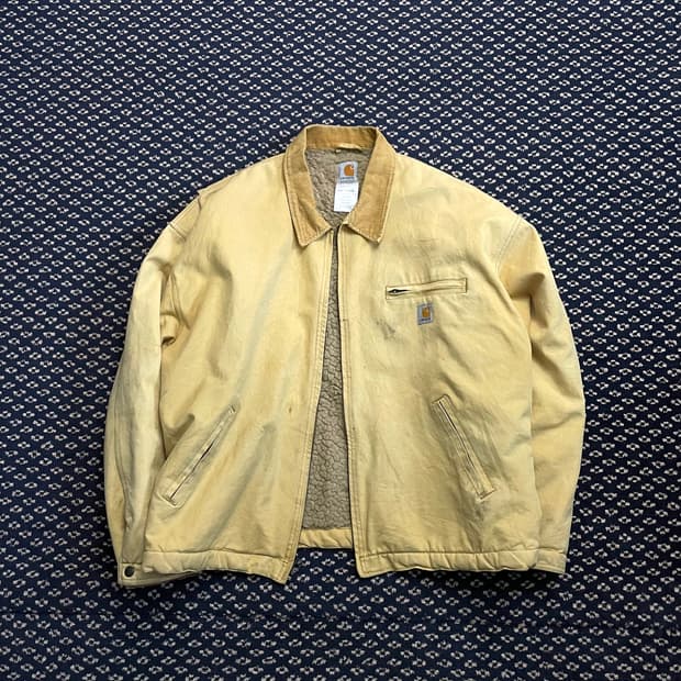 Carhartt Detroit Jacket Rare Heavy Pile