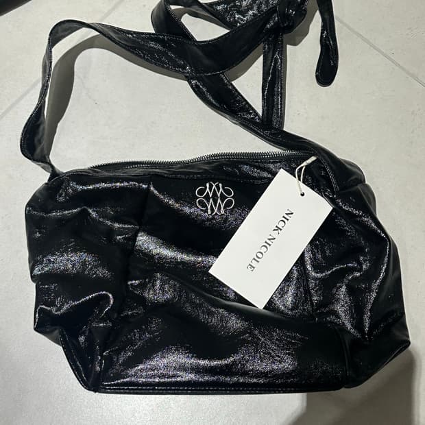 닉앤니콜 블랙 백 새상품 택O