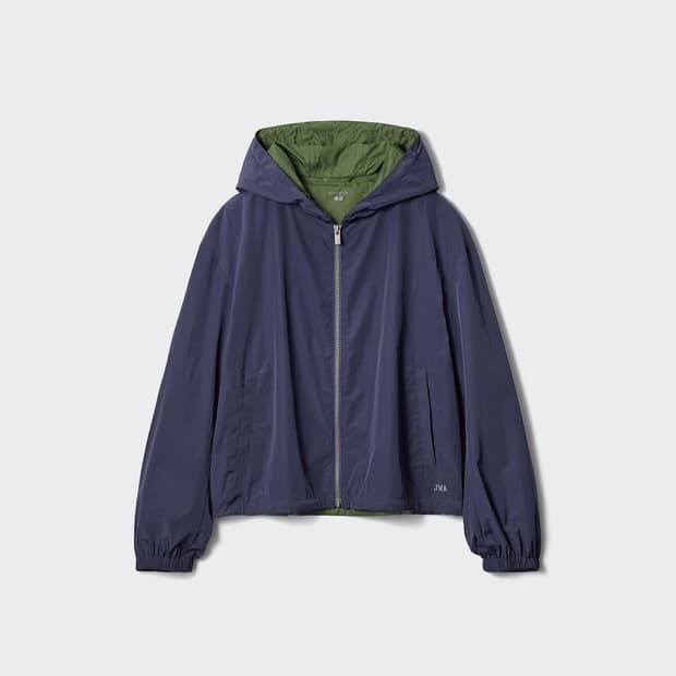 윈드 블럭 쇼트 파카