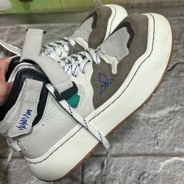 [240size] 아더에러 로그 칼리프 그린 스니커즈 (37)