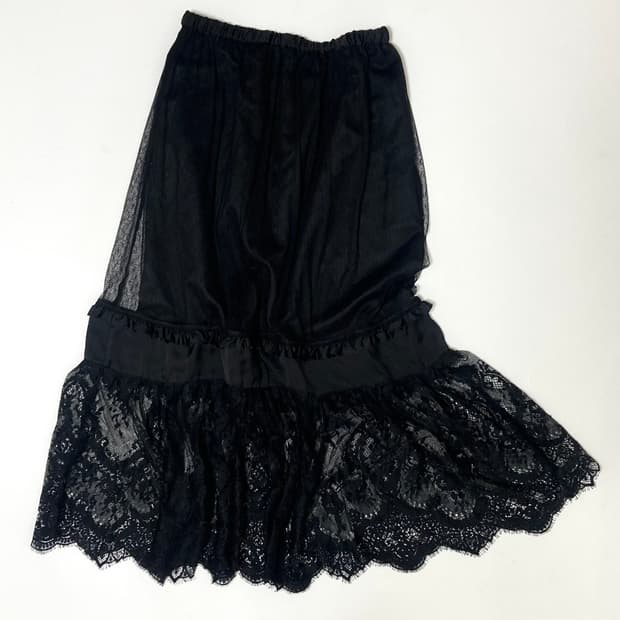 GU x undercover 블랙 스커트