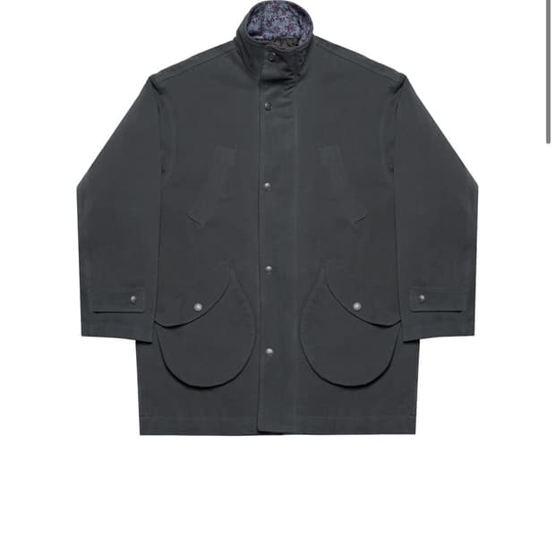 콜로신스 BOTANIC LINED FIELD JACKET CHARCOAL