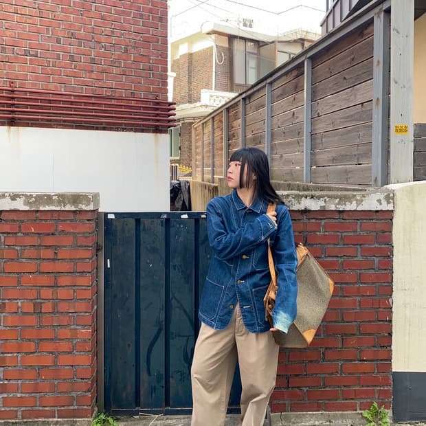 levis 리바이스 데님 커버올 워크자켓