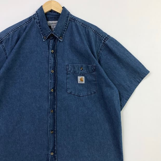 XL 칼하트 데님 셔츠