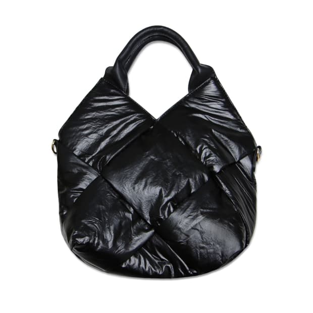 Black Knot Padded Tote bag