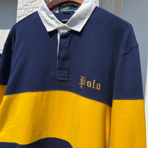 90s 폴로 랄프로렌 럭비티 XL