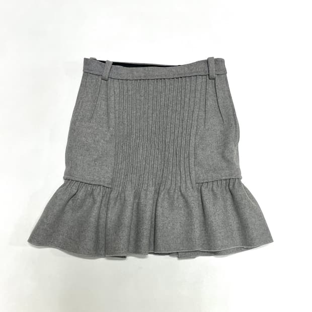 이자벨마랑 울 플레어 스커트