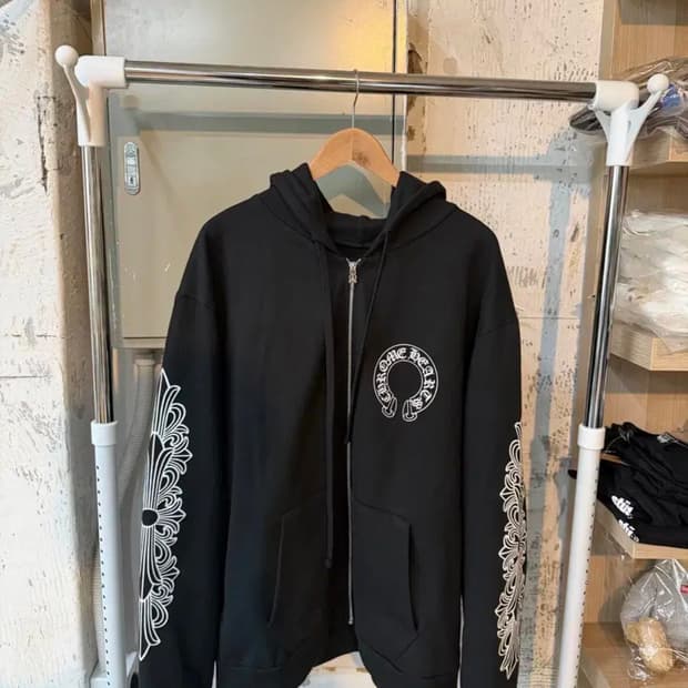 크롬하츠 홀스슈 후드집업