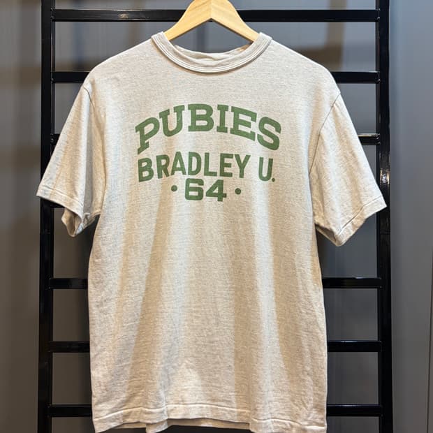 [L] 웨어하우스 오트밀 BRADLEY U. 64 티셔츠 6.5