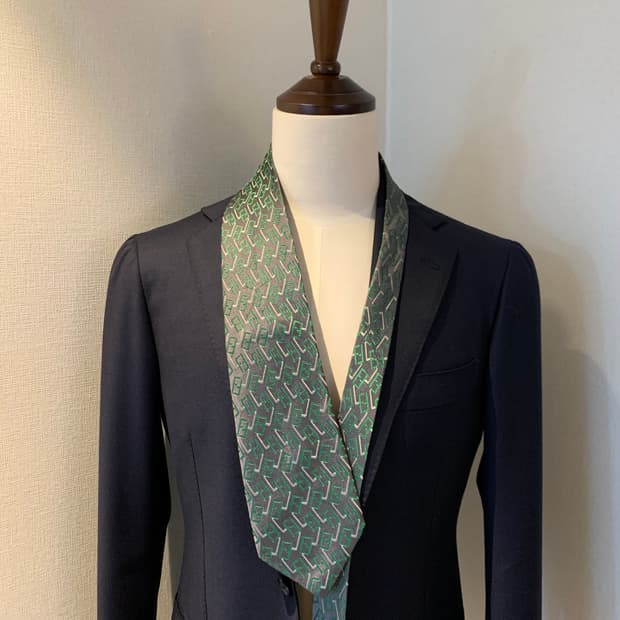 펜디(FENDI) FF로고 모노그램 명품 정장넥타이 100실크 A+등급