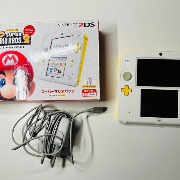 닌텐도 2DS 식빵 슈퍼마리오2 에디션 박스셋 판매 (3DS)